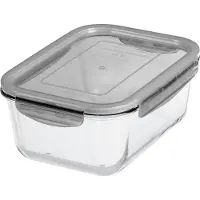 SmartaSaker Glas-Frischhaltedose 1,6l Borosilikate Glas, PP D.