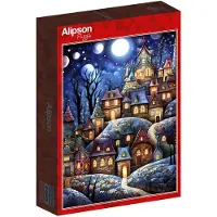 Alipson Puzzle Puzzle Dorf unter dem Mond - 1000 Teile Puzzle