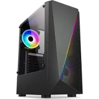 Kingston 1stCOOL MiddleTower SHARK 2, ATX, USB3.0, RGB-Lüfter