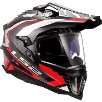 LS2 LS2MX701ExplorerCFrontierIIRot06AdventureHelm Größe 2XL