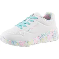 SKECHERS Uno Lite 314976L-WPTQ, Sneaker, für Mädchen, Weiß