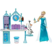 Disney Die Eiskönigin Spielzeug Elsas und Olafs Eiscreme-Stand Spielset