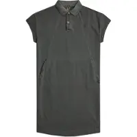 G-Star Seam Detail Polo Dress - Schwarz - Damen - S