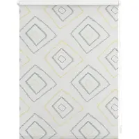 Lichtblick Original Seitenzugrollo "Rollo Klemmfix, ohne Bohren, blickdicht, Stripy Boho Rectangle" blickdicht Blendschutz Sichtschutz freihängend