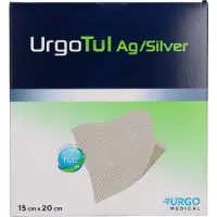 Urgo GmbH Urgotül Silver 15x20 cm Wundgaze 5 St