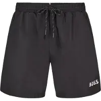 BOSS Badeshorts "Starfish" mit Kontraststreifen