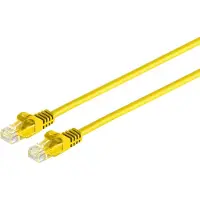 S-Impuls RJ45 Patchkabel CAT 7 Rohkabel U/UTP gelb 30m