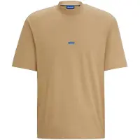 HUGO T-Shirt Nieros 50509991 Beige Regular Fit