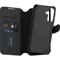 CARE by PanzerGlass Samsung Galaxy A56 Hülle - Kunstleder - - 2 in 1 Case/Klapphülle - Schwarz