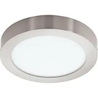 Eglo connect LED Deckenleuchte Fueva-C, Smart Home Deckenlampe, Material: Metallguss, Kunststoff, Ø: 30 cm, dimmbar, Weißtöne und Farben einstellbar