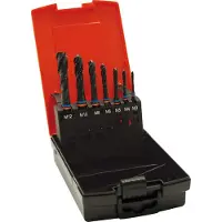 Format Maschinen-Gewindebohrer-Satz DIN 376B vaporisiert FAT M3-M12 Tan HSS-E SL 6H N