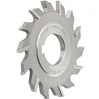 Format Scheibenfräser DIN 885 Typ HR Form A Kreuzverzahnt HSSE ø125 x 12mm