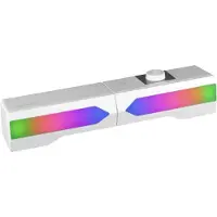 Mars Gaming MSDUOW, 15 W, 15 W, Weiß, Verkabelt & Kabellos, 382 mm, 75 mm