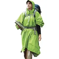 Sea to Summit 70D Tarp Poncho Green- Green-