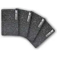 Stoneline Schneidebrett, (Set, 4 St.), hitzebeständig und bruchstabil