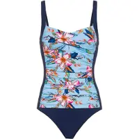 LASCANA Badeanzug "Malia" mit tropischem Print und Shaping-Effekt