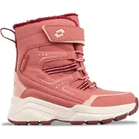 Lotto Lifes Kinder-Mädchen-Outdoor-Allwetterstiefel NIZINA TEX K Rosa-Weiß, Farbe:rot, EU Größe:29