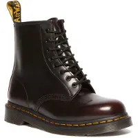 Dr. Martens für Damen. 41773600 1460 Arcadia Lederstiefel in Kirschrot (38), Wohnung, Schnürsenkel, Lässig, Kastanienbraun