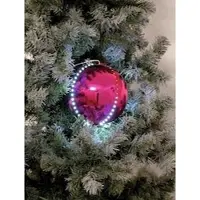 Europalms LED Snowball 8cm, rosa 5x (83501238)