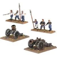 Games Workshop Warhammer The Old World - Empire of Man - Cannons and Mortars (8 Figuren)