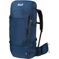Jack Wolfskin Highland Trail, Oben, Blau, Männlich, Polyamid, Polyester, Untere Tasche, Fronttasche, 55 l