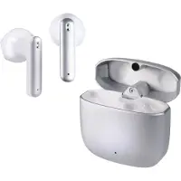 Vivanco ViVancoMetal Pair, True Wireless Stereo (TWS), Anrufe/Musik, 3 g, Kopfhörer, Silber