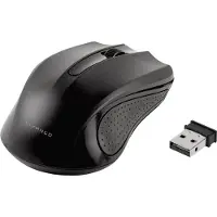 Vivanco Drahtlose optische Maus ViVanco36639 1000 DPI Schwarz