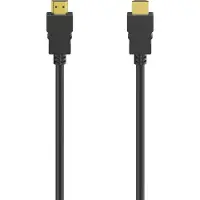 Hama High Speed HDMI-Kabel, 4K, Stecker - Stecker, Ethernet, 1,5 m, Vergoldet