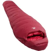 Mountain Equipment Olympus 650 Women's - Daunenschlafsack - Right-Zip - rhubarb