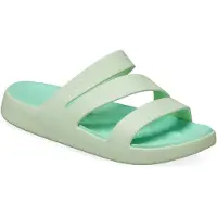 Crocs Sandalen Getaway Strappy Damen Jade Tint-Schuhgröße 36 - 37