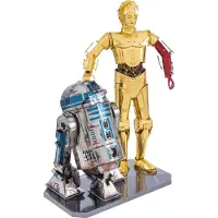 Metal Earth C-3PO & R2-D2, Bausatz, 14 Jahr(e), Metall