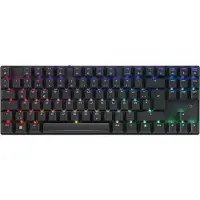 XTRFY Cherry MX 8.2 TKL Wireless, Verkabelt & Kabellos, USB + RF Wireless + Bluetooth, Mechanischer Switch, QWERTZ, RGB-LED, Schwarz