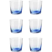Broste Copenhagen Hue Brille 15cl blau 6er Set