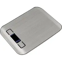 Chilitec Digitale Küchenwaage CT KW-5, 0...5000 g, 180x140x20 mm, silber