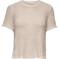ONLY Kurzarmpullover "ONLSUNNY S/S PULLOVER NOOS KNT" Kunstfaser, regular fit