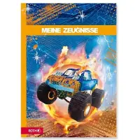 Roth Zeugnismappe A4 Monstertruck