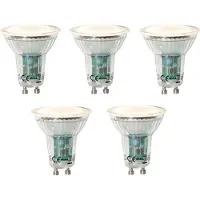 LUEDD 5er-Set GU10 LED-Lampen Dämmerungssensor 3W 200 lm 2700K