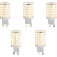 Luumr 5er-Set smarte, dimmbare G9 LED-Lampen klar 2,5 W 250 lm 2700-6500 K Zigbee