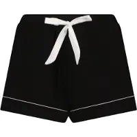 Hunkemoller Jersey-Shorts Essential Schwarz