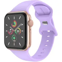 IMoshion Silikon-Armband⁺ für Apple Watch | 38/40/41/42 mm - Größe S/M - Lila
