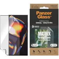 PanzerGlass - MATRIX Displayschutz Samsung Galaxy S23 Ultra - Ultra-Wide Fit m. AlignerKitp
