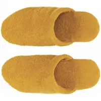 Abyss & Habidecor Frottee Badeslipper Alex Curcuma-Schuhgröße 38 - 40