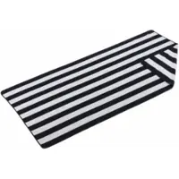 Abyss & Habidecor Strandtuch Prado Black (100 x 200 cm)