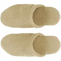 Abyss & Habidecor Frottee Badeslipper Alex Sand-Schuhgröße 35 - 38