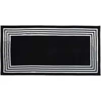 Abyss & Habidecor Strandtuch Cannes Black (90 x 200 cm)