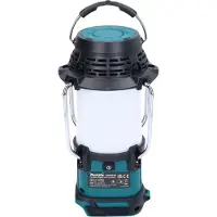 Makita DMR 055 RF Akku Radio 18 V FM mit Laterne 360° Taschenlampe + 2x Akku 3,0 Ah + Ladegerät