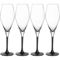 Villeroy & Boch Champagnerglas Manufacture Rock Transparent 120 ml (4-teilig)
