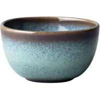 Villeroy & Boch Dipschale "Dipschälchen Lave 140 ml", blau (glacé), LIKE. BY , Schüsseln, Dipschale