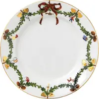 Royal Copenhagen Star Fluted Christmas Platzteller 22 cm