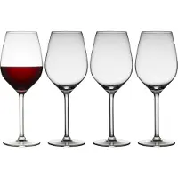 Lyngby Glas Weinglas Rødvin Juvel 50 cl (4-teilig)